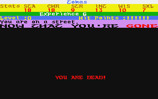 Alternate Reality: The City screenshot 2 for Amiga